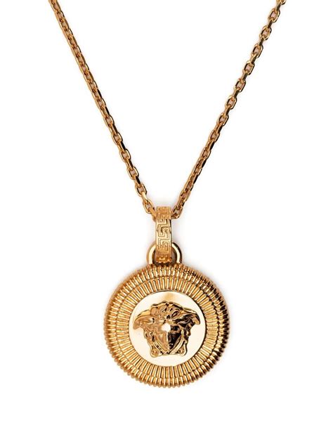 pendentif versace femme|versace necklace farfetch.